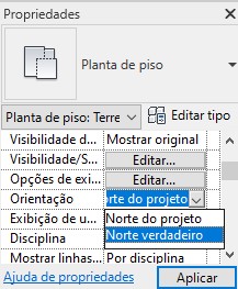 Como configurar o norte para estudo solar no Revit